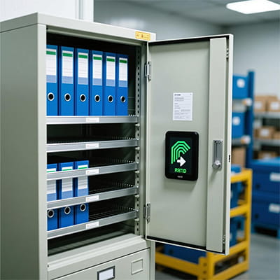 rfid document inventory cabinet