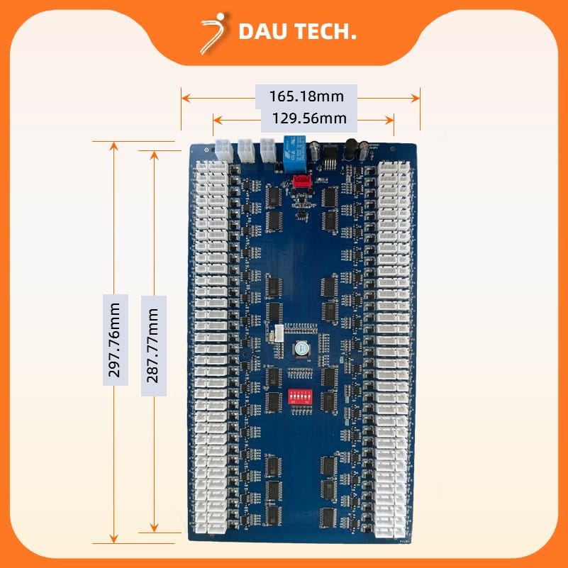 66-channel lock control board